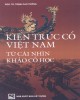 Ebook Kiến trúc cổ Việt Nam từ cái nhìn khảo cổ học: Phần 1
